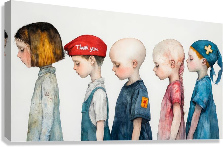 Art Donated By Alison Hamilton Thank You Series.