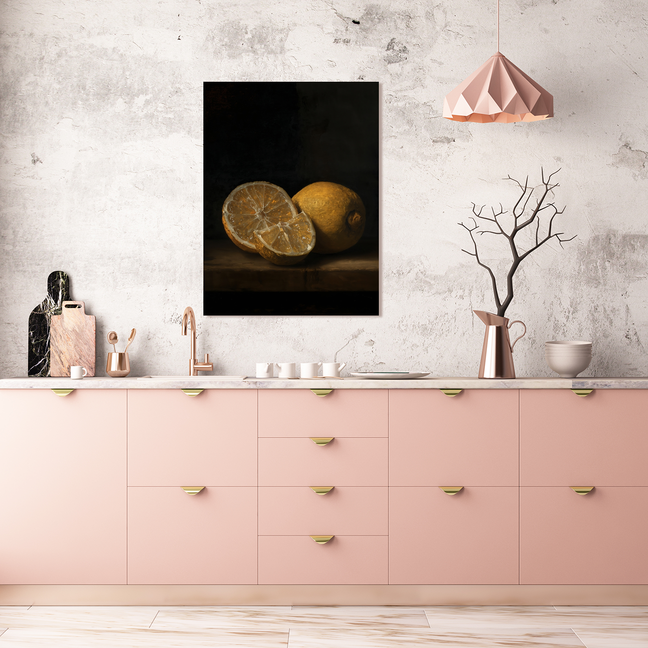 Lemons In Still Life