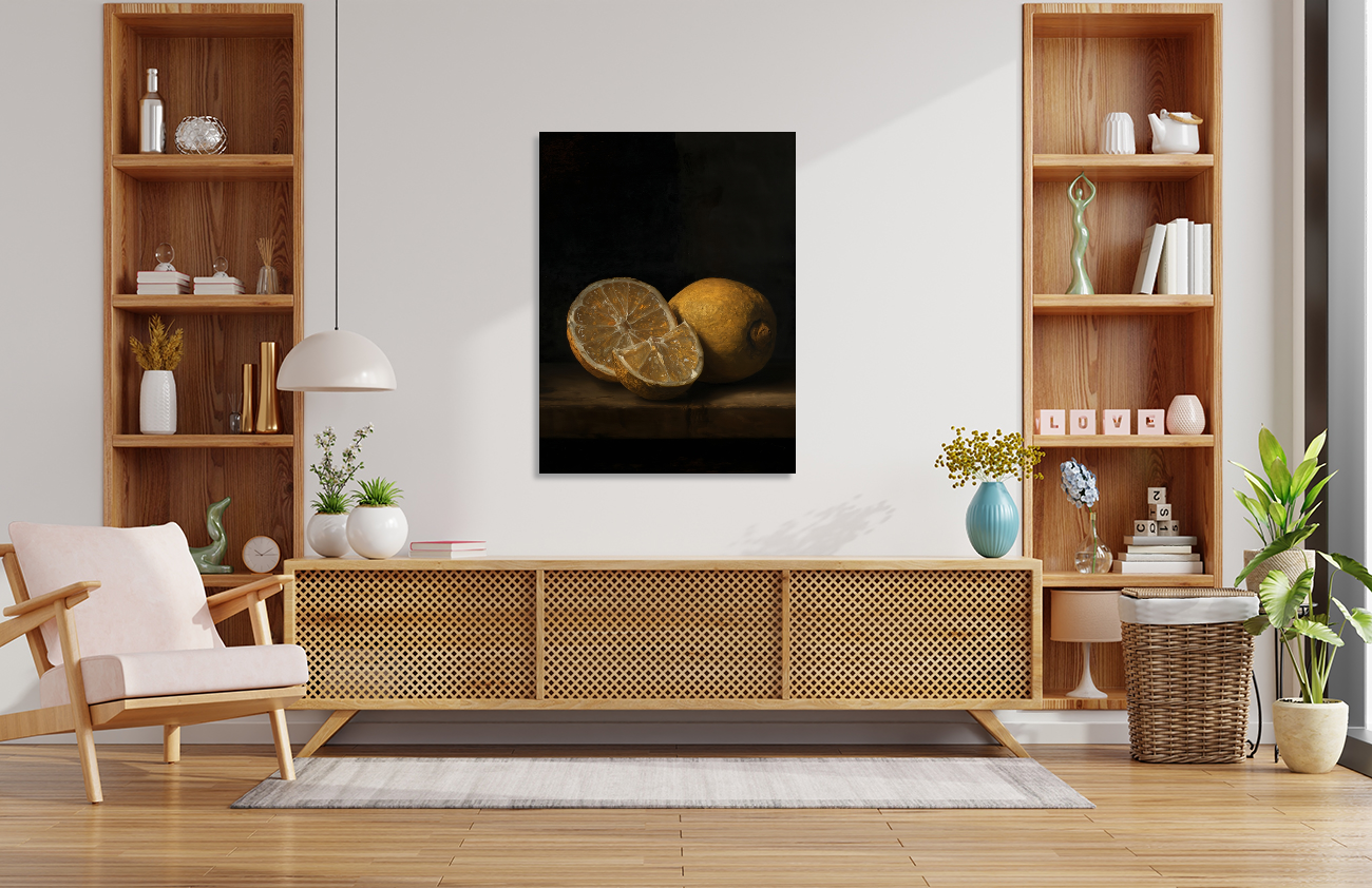 Lemons In Still Life