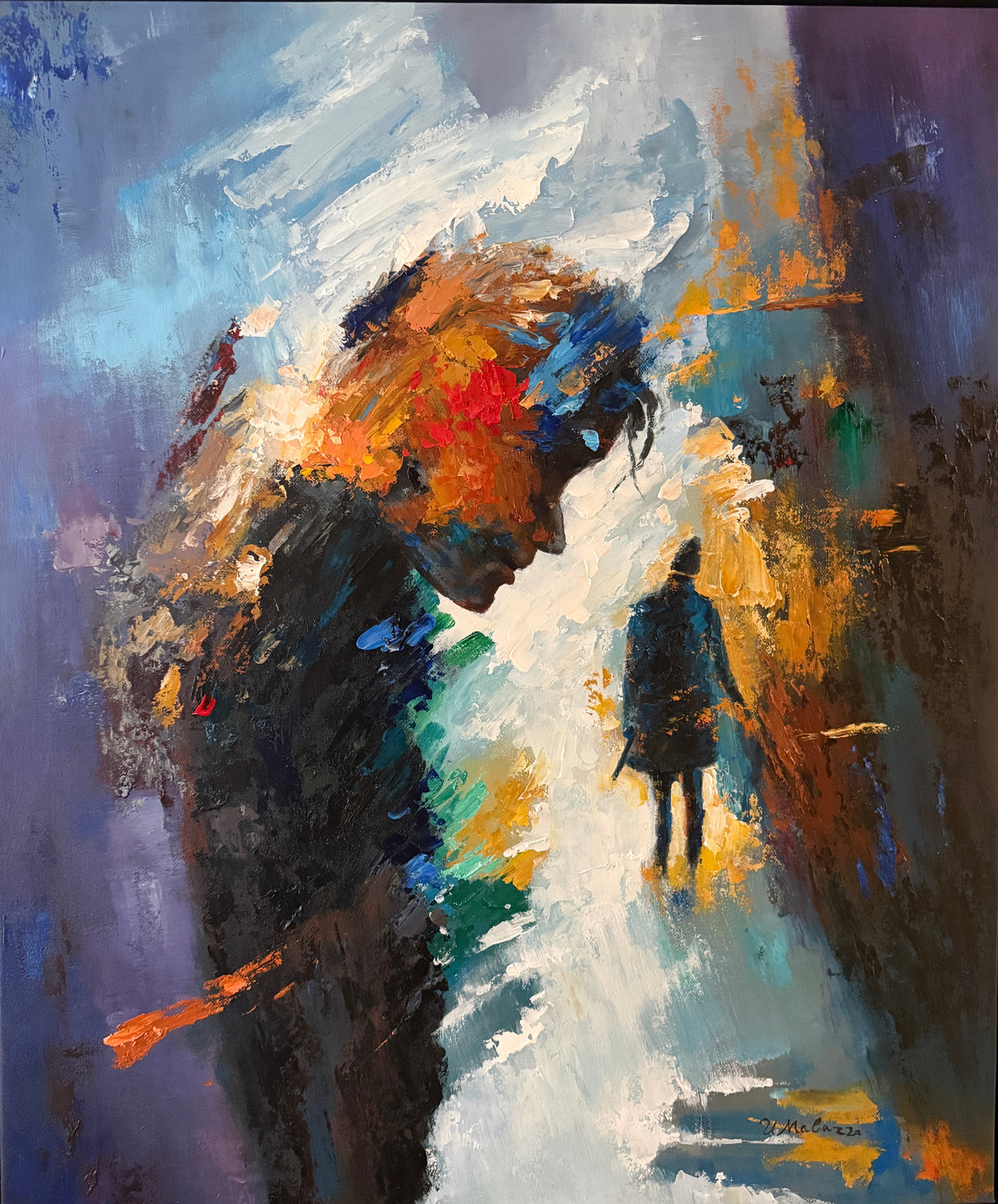 I Will Always Be There, original oil painting