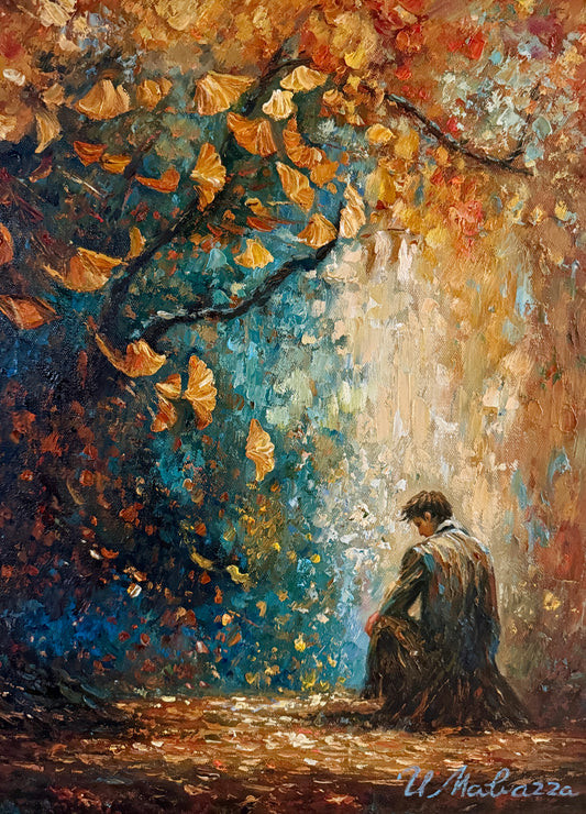 Fall of the Gingko Leaves