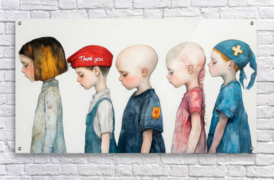 Art Donated By Alison Hamilton Thank You Series.