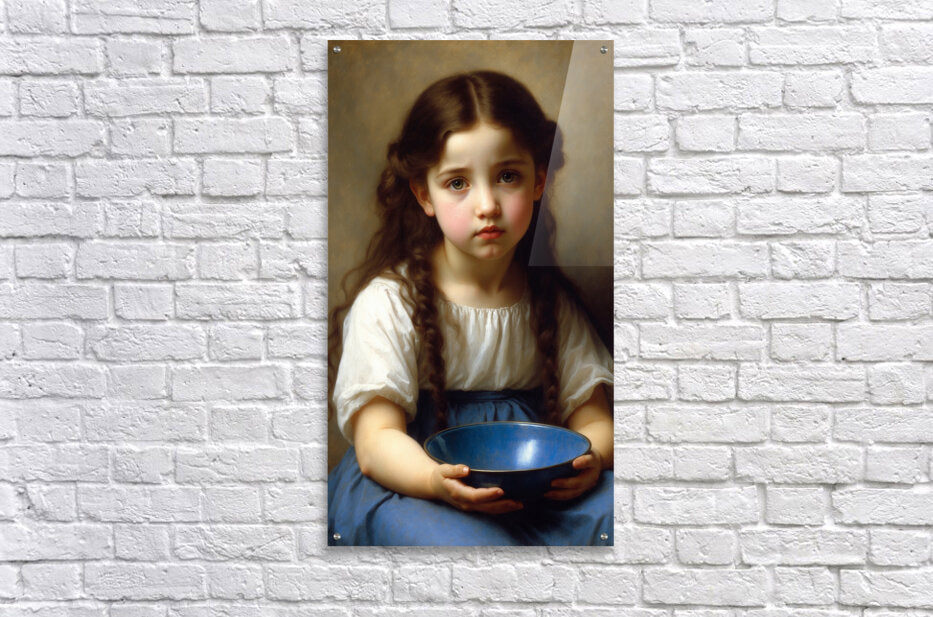 Girl With The Blue Bowl