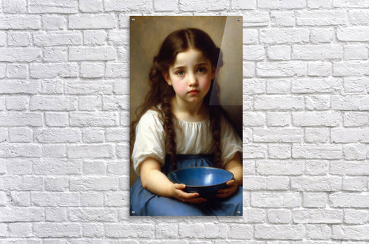 Girl With The Blue Bowl