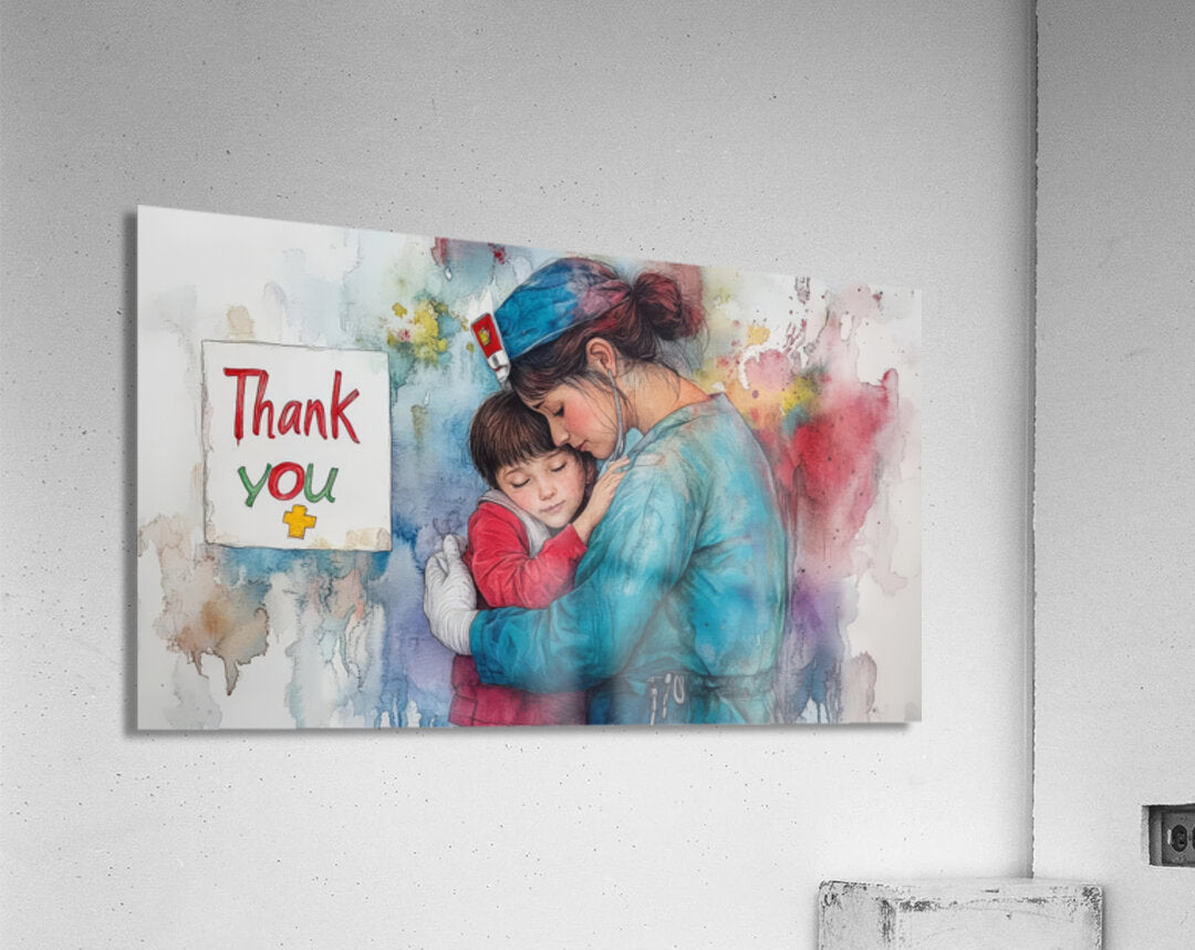 Art Donated By Alison Hamilton Thank You Series.