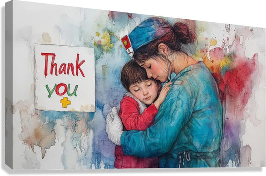 Art Donated By Alison Hamilton Thank You Series.