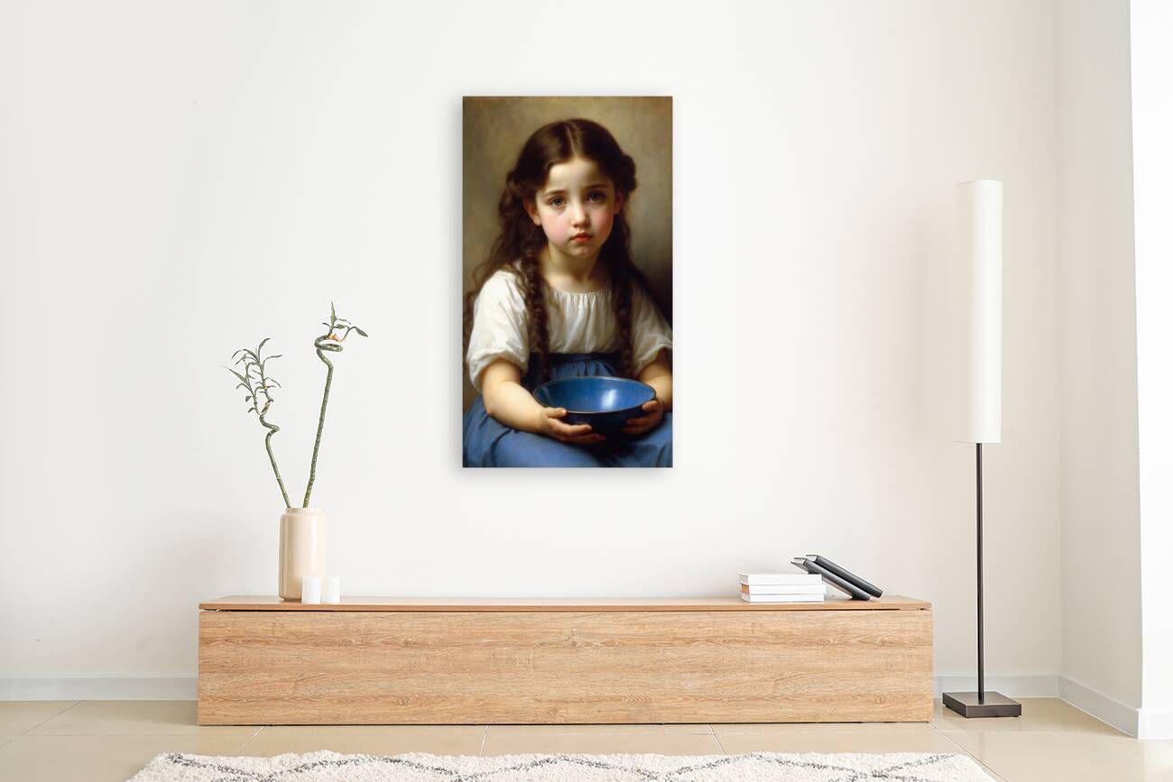Girl With The Blue Bowl